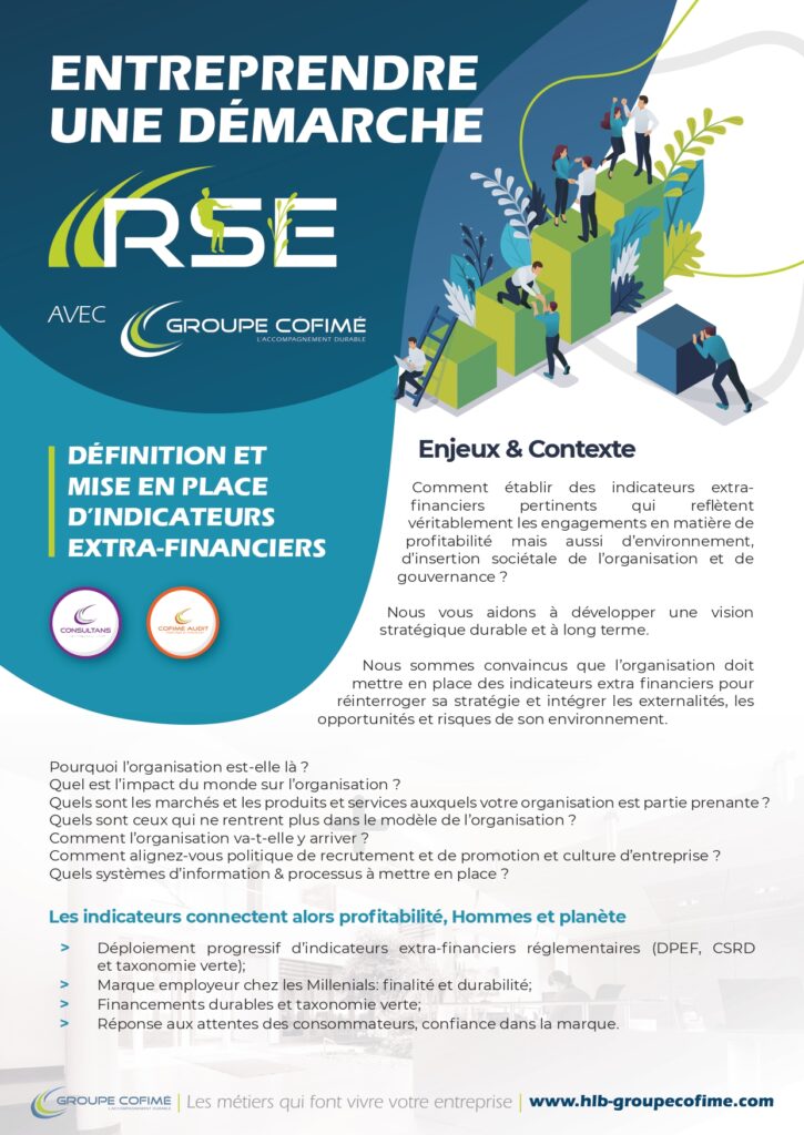 Indicateurs extra-financiers - Groupe Cofimé